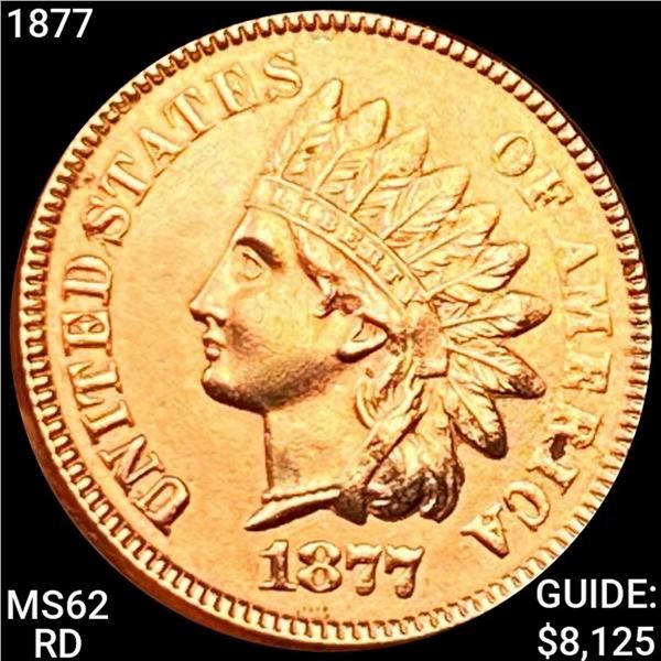 1877 Indian Head Cent UNCIRCULATED RD