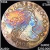 Image 1 : 1804 14 STAR Draped Bust Dime HIGH GRADE +