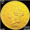 Image 1 : 1878-CC $20 Gold Double Eagle HIGH GRADE
