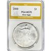 Image 1 : 2000 American Silver Eagle PGA MS70