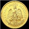 Image 2 : 1906 Mexico .1206oz Gold 5 Pesos UNCIRCULATED