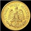 Image 2 : 1906 Mexico .1206oz Gold 5 Pesos UNCIRCULATED