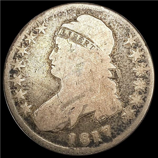 1817 Capped Bust Half Dollar NICELY CIRCULATED
