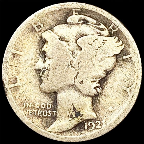 1921 Mercury Dime NICELY CIRCULATED