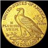 Image 2 : 1913 $2.50 Gold Quarter Eagle NEARLY UNCIRCULATED