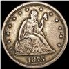 Image 1 : 1875-S Twenty Cent Piece LIGHTLY CIRCULATED
