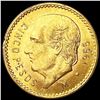 Image 1 : 1955 Mexico .1206oz Gold 5 Pesos UNCIRCULATED