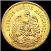 Image 2 : 1955 Mexico .1206oz Gold 5 Pesos UNCIRCULATED