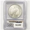 Image 2 : 1922 Silver Peace Dollar ICG MS65