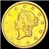 Image 1 : 1850 Rare Gold Dollar LIGHTLY CIRCULATED
