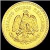Image 2 : 1945 Mexico .0603oz Gold 2 1/2 Pesos UNCIRCULATED