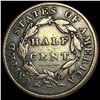 Image 2 : 1834 Classic Head Half Cent NICELY CIRCULATED