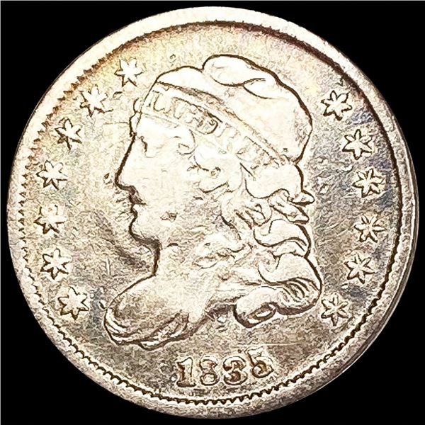 1835 Capped Bust Half Dime LIGHTLY CIRCULATED