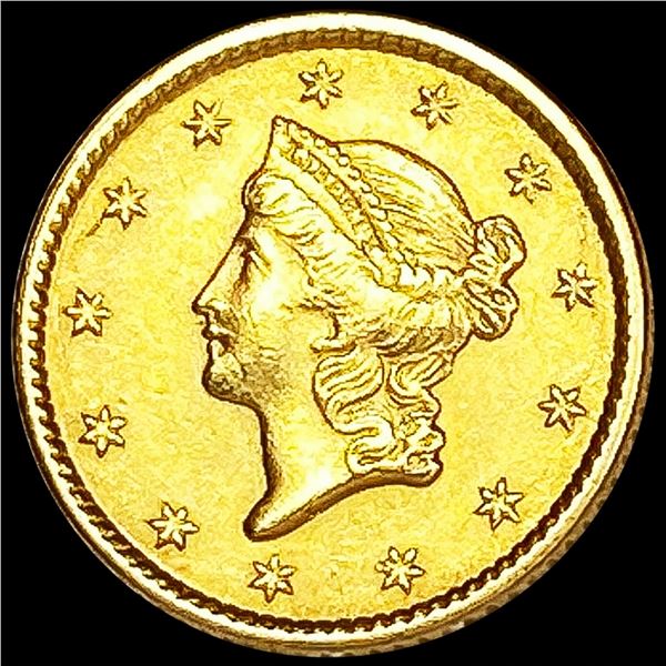 1851 Rare Gold Dollar CLOSELY UNCIRCULATED
