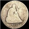 Image 1 : 1875-S Twenty Cent Piece NICELY CIRCULATED