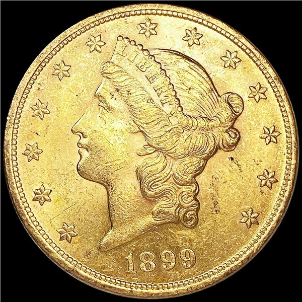 1899 $20 Gold Double Eagle UNCIRCULATED