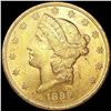Image 1 : 1899 $20 Gold Double Eagle UNCIRCULATED