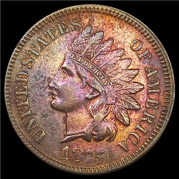 1875 Indian Head Cent CLOSELY UNCIRCULATED