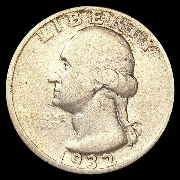 1932-D Washington Silver Quarter LIGHTLY CIRCULATE