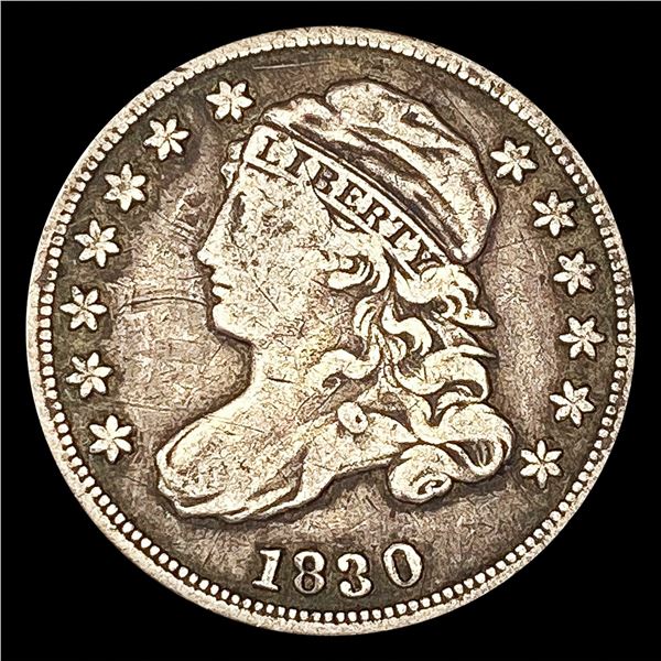 1830 Capped Bust Dime NICELY CIRCULATED