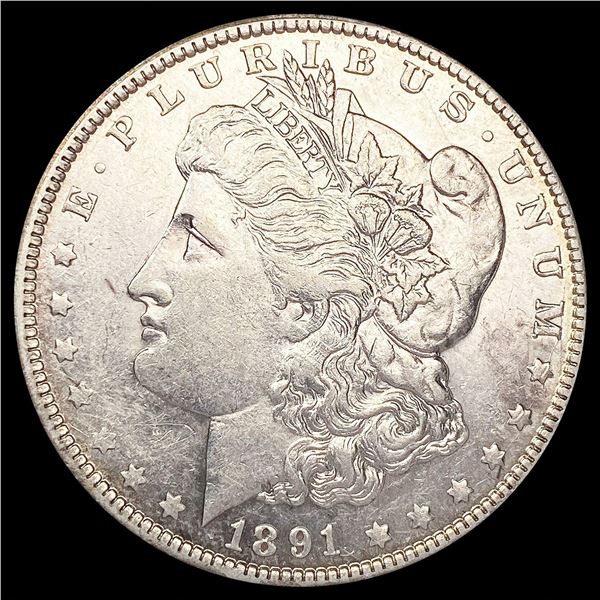1891-O Morgan Silver Dollar CLOSELY UNCIRCULATED