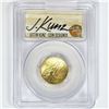Image 1 : 2020-W $5 1/4oz Gold Kunz Signed PCGS PR70 DCAM