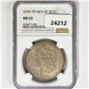 Image 1 : 1878 7TF Morgan Silver Dollar NGC MS63
