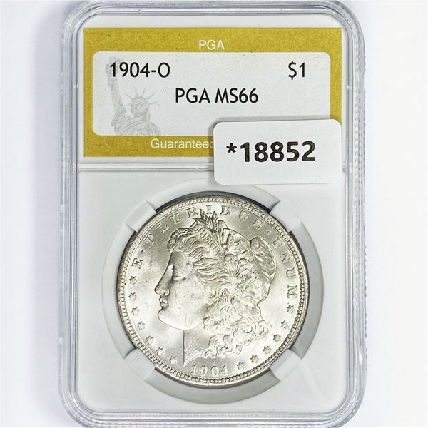 1904-O Morgan Silver Dollar PGA MS66