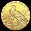 Image 2 : 1909 $2.50 Gold Quarter Eagle LIGHTLY CIRCULATED