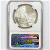 Image 2 : 1890-S Morgan Silver Dollar NGC MS64