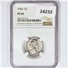 Image 1 : 1954 Jefferson Nickel NGC PF69