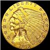 Image 1 : 1912 $2.50 Gold Quarter Eagle CLOSELY UNCIRCULATED