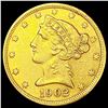 Image 1 : 1902-S $5 Gold Half Eagle UNCIRCULATED