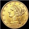 Image 1 : 1883 $5 Gold Half Eagle UNCIRCULATED