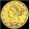 Image 1 : 1903-S $5 Gold Half Eagle NICELY CIRCULATED