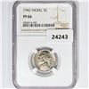Image 1 : 1942 Jefferson Nickel NGC PF66