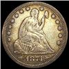 Image 1 : 1874 Arws Seated Liberty Quarter LIGHTLY CIRCULATE