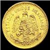 Image 2 : 1906 Mexico .1206oz Gold 5 Pesos UNCIRCULATED