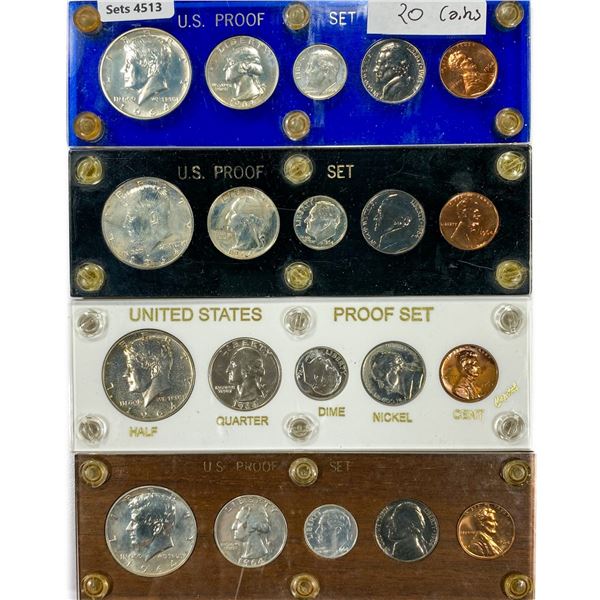 1964 US Proof Coin Sets (20 Coins)