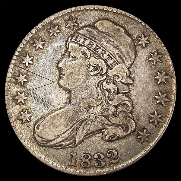 1832 Capped Bust Half Dollar LIGHTLY CIRCULATED
