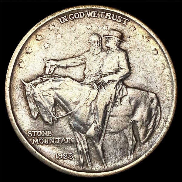 1925 Stone Mountain Half Dollar LIGHTLY CIRCULATED