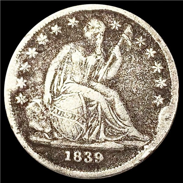 1839-O Seated Liberty Dime NICELY CIRCULATED