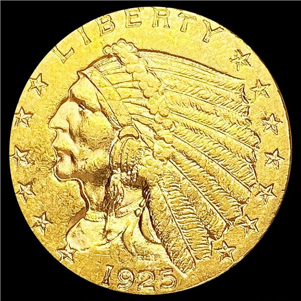 1925-D $2.50 Gold Quarter Eagle UNCIRCULATED