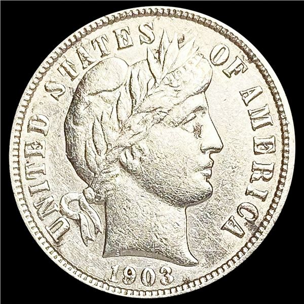 1903-O Barber Dime CLOSELY UNCIRCULATED