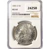 Image 1 : 1885-O Morgan Silver Dollar NGC MS64