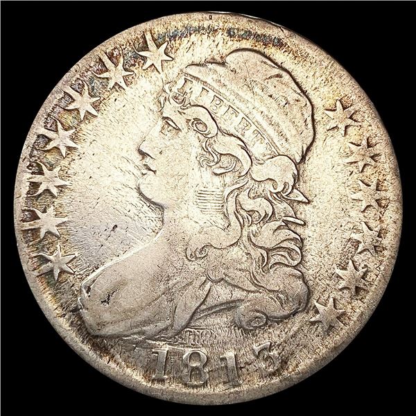 1813 Capped Bust Half Dollar LIGHTLY CIRCULATED