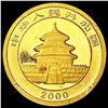 Image 2 : 2000 China 1/20oz Gold Panda 5 Yuan GEM PROOF