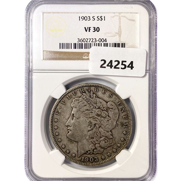 1903-S Morgan Silver Dollar NGC VF30