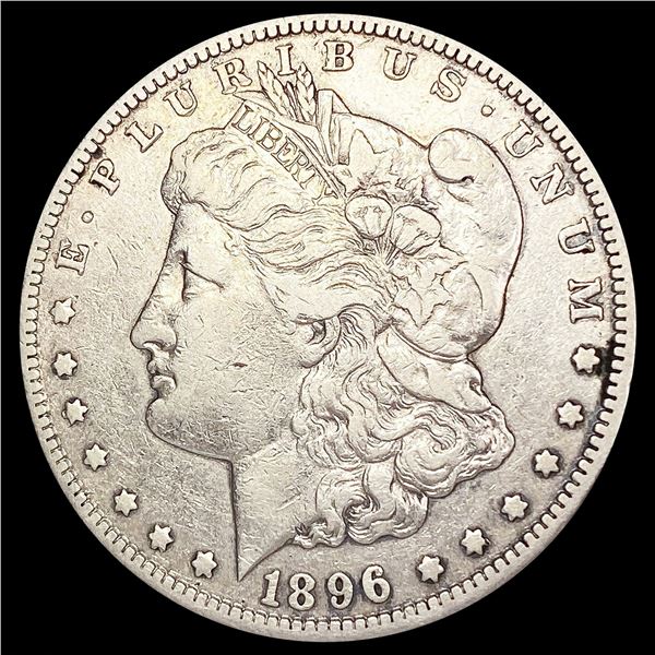 1896-S Morgan Silver Dollar NEARLY UNCIRCULATED