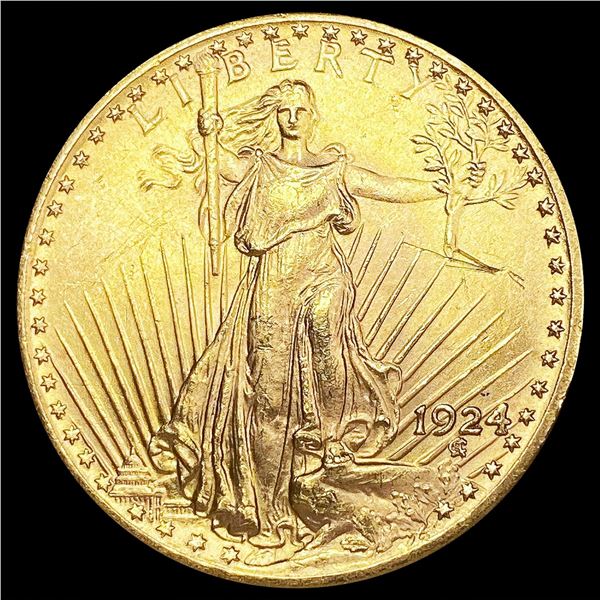 1924 $20 Gold Double Eagle UNCIRCULATED